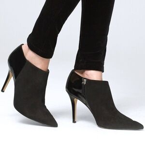 White House Black Market Black Ankle Booties